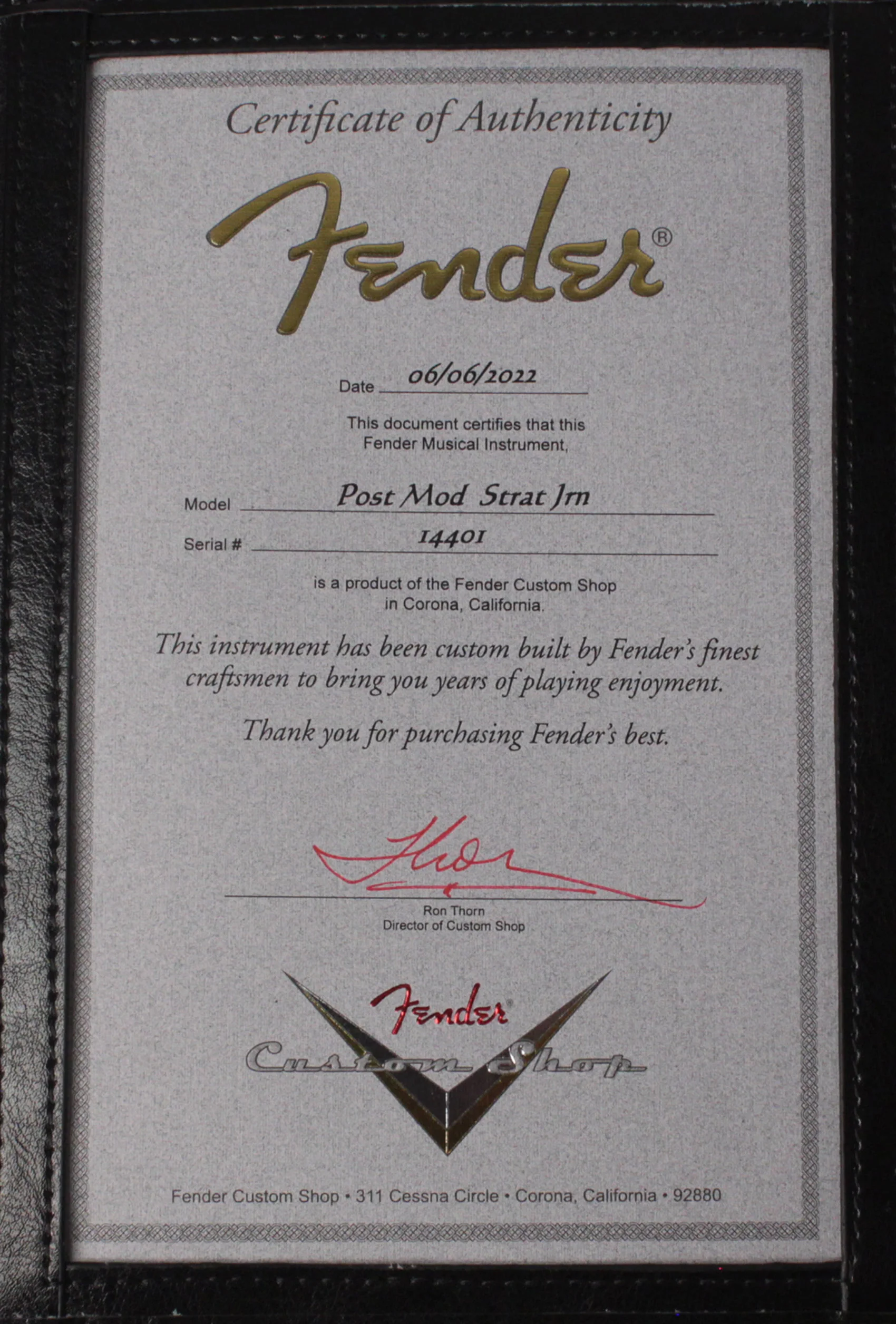 Fender Custom Shop Postmodern Strat Journeyman Relic W/ Cc Hardware, Aged Vintage White - Image 9