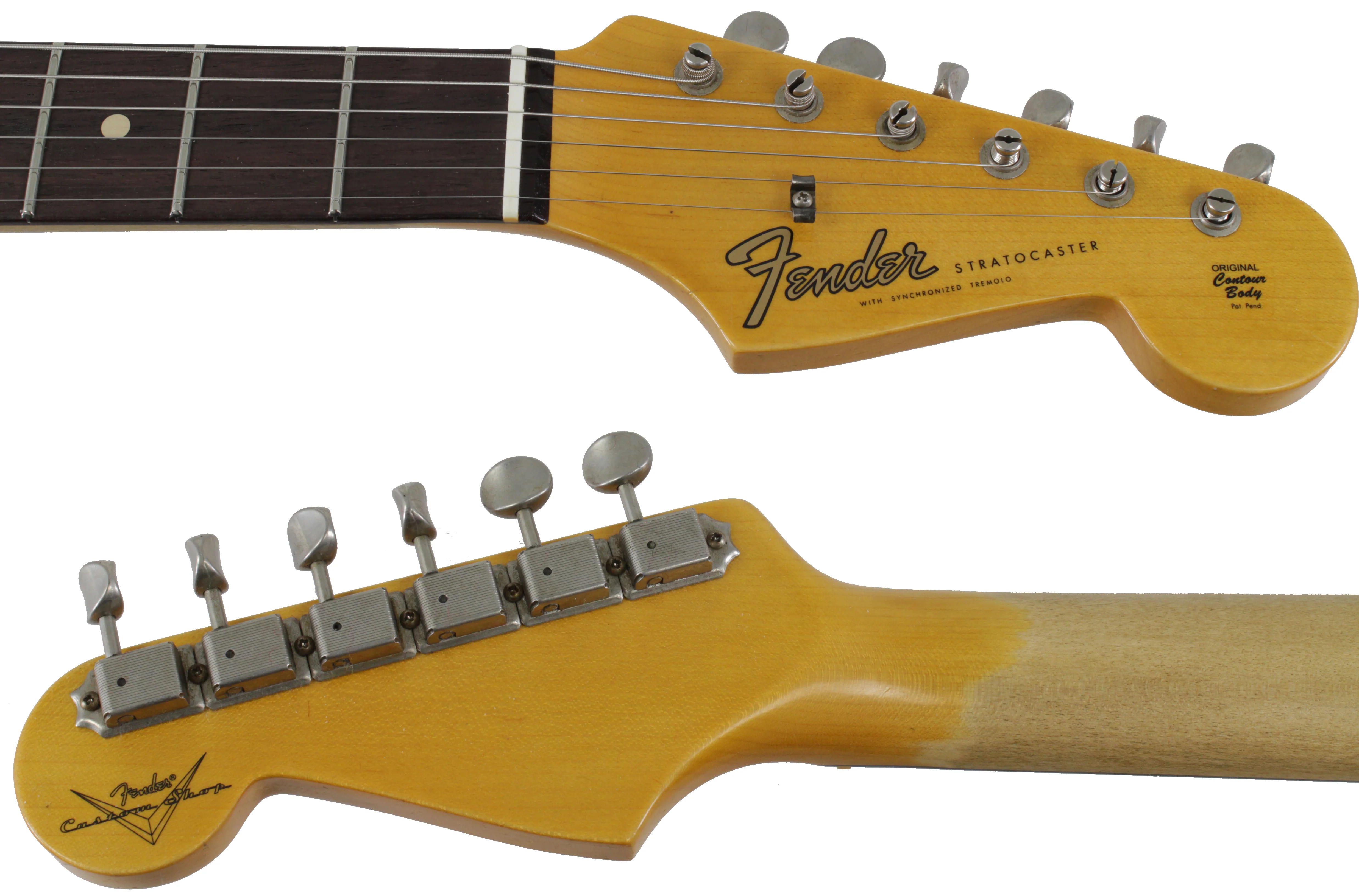 Fender Custom Shop Postmodern Stratocaster, Journeyman Relic, Faded Aged Blue Ice Metallic - Image 8