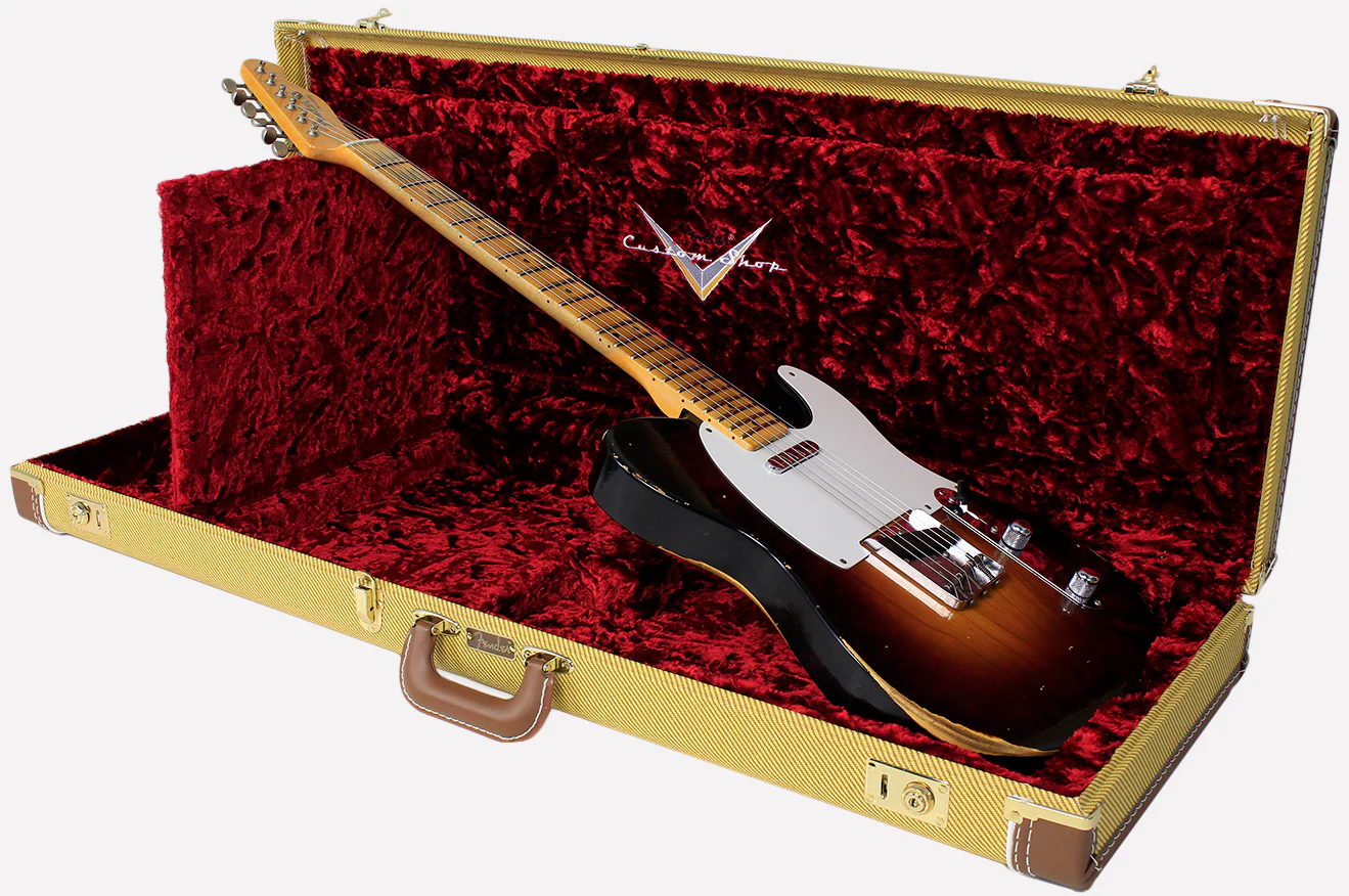 Fender Custom Shop Relic 1954 tele, Wide Fade 2TS - Image 9