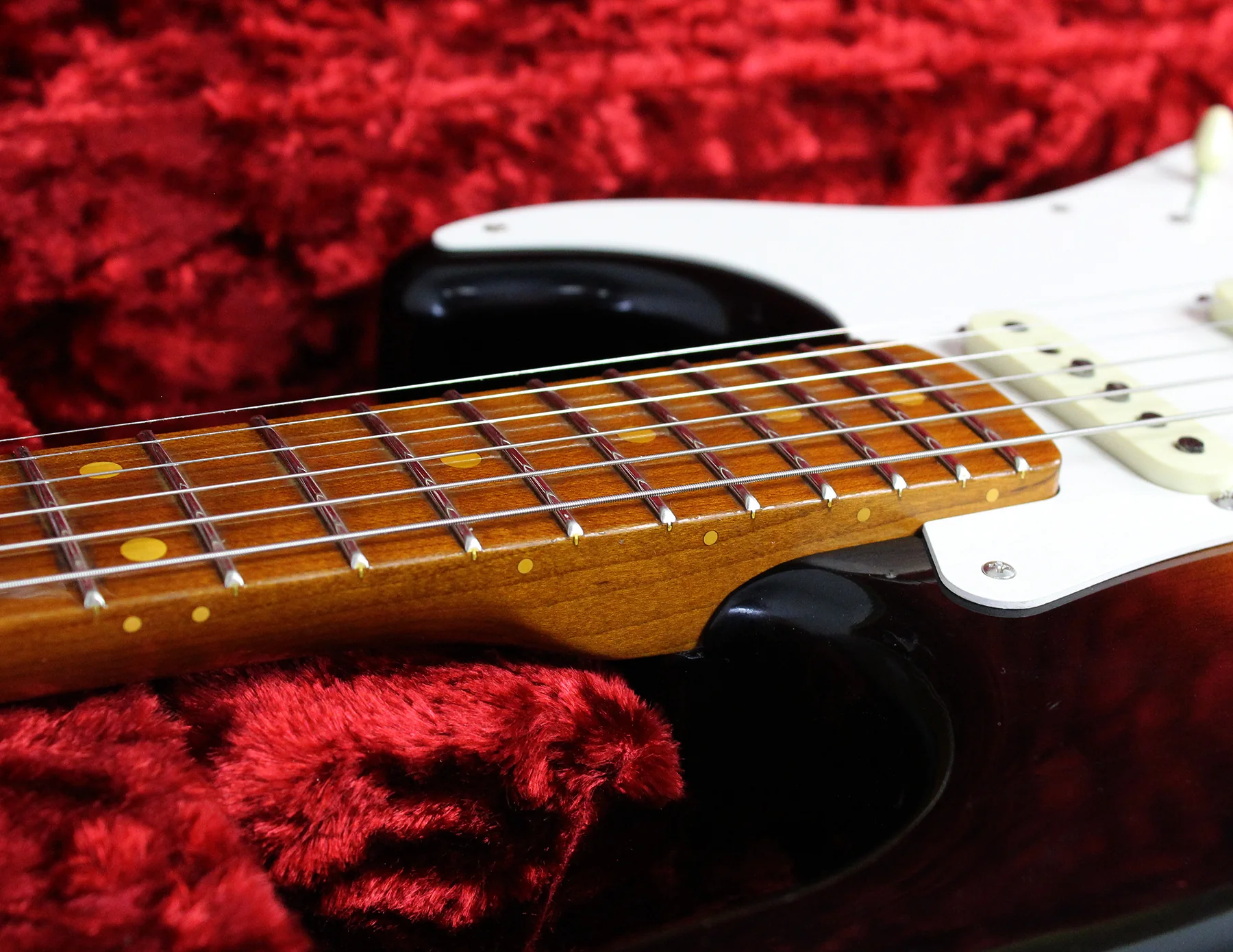 Fender Custom Shop Roasted 57 Journeyman Relic Strat Guitar, Wide Fade 2TS - Image 12