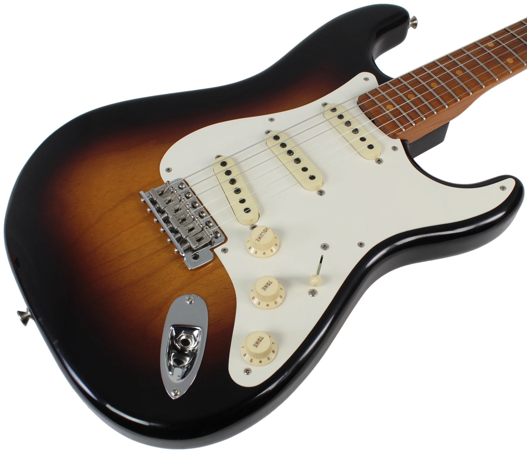 Fender Custom Shop Roasted 57 Journeyman Relic Strat Guitar, Wide Fade 2TS - Image 2