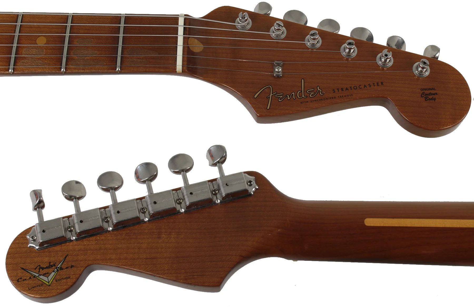 Fender Custom Shop Roasted 57 Journeyman Relic Strat Guitar, Wide Fade 2TS - Image 8