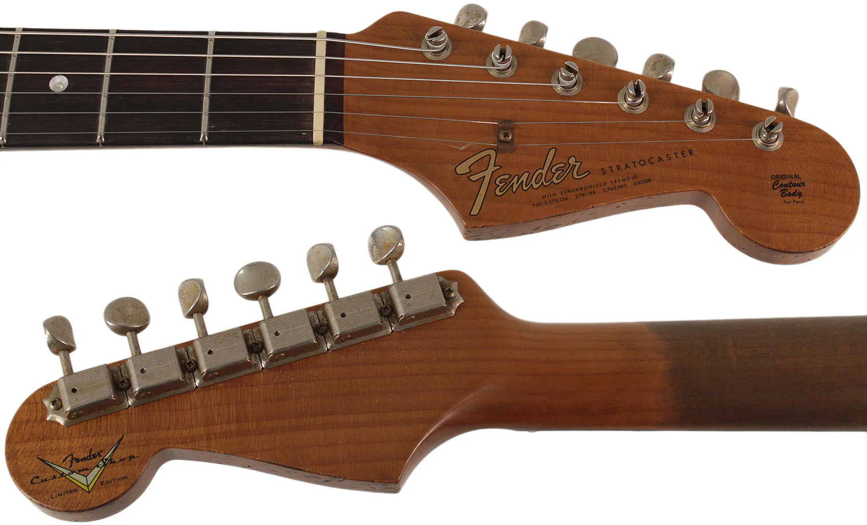 Fender Custom Shop 1964 Stratocaster, Relic, Super Faded Aged Shell Pink - Image 10