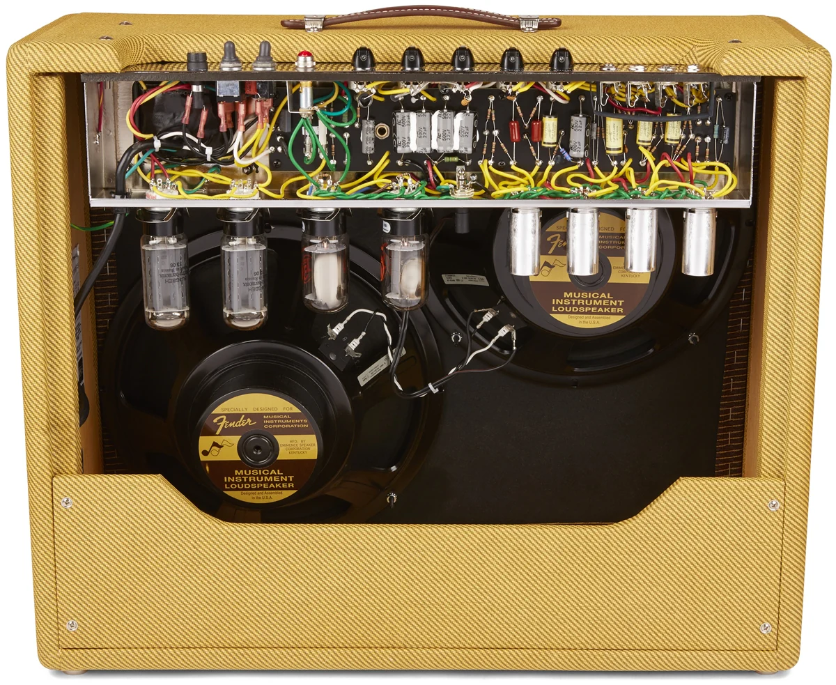 Fender 57 Custom Twin Amp 2x12 Combo, Handwired - Image 6