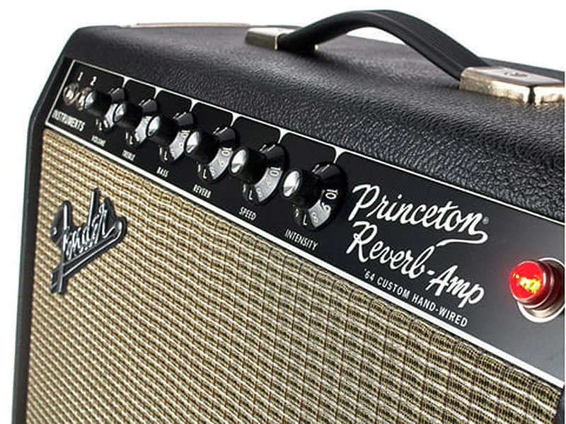Fender 64 Custom Princeton Reverb 1x10 Combo, Handwired - Image 3