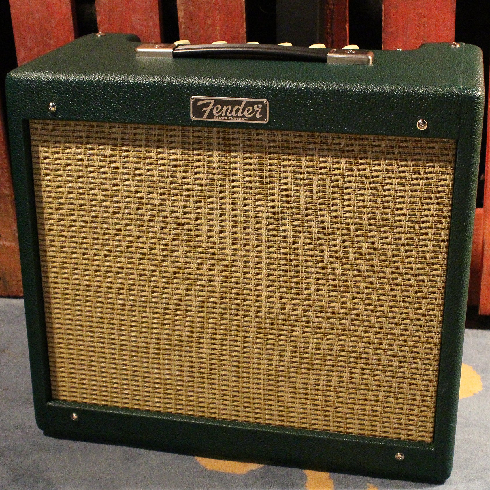 Fender Blues Jr. 2020 Limited Edition Amp, British Green - Image 5