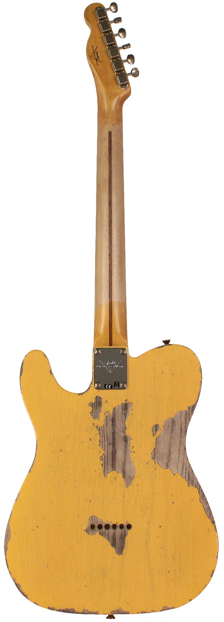 Fender Custom Shop 1950 Double Esquire, Heavy Relic, Aged Nocaster Blonde - Image 7