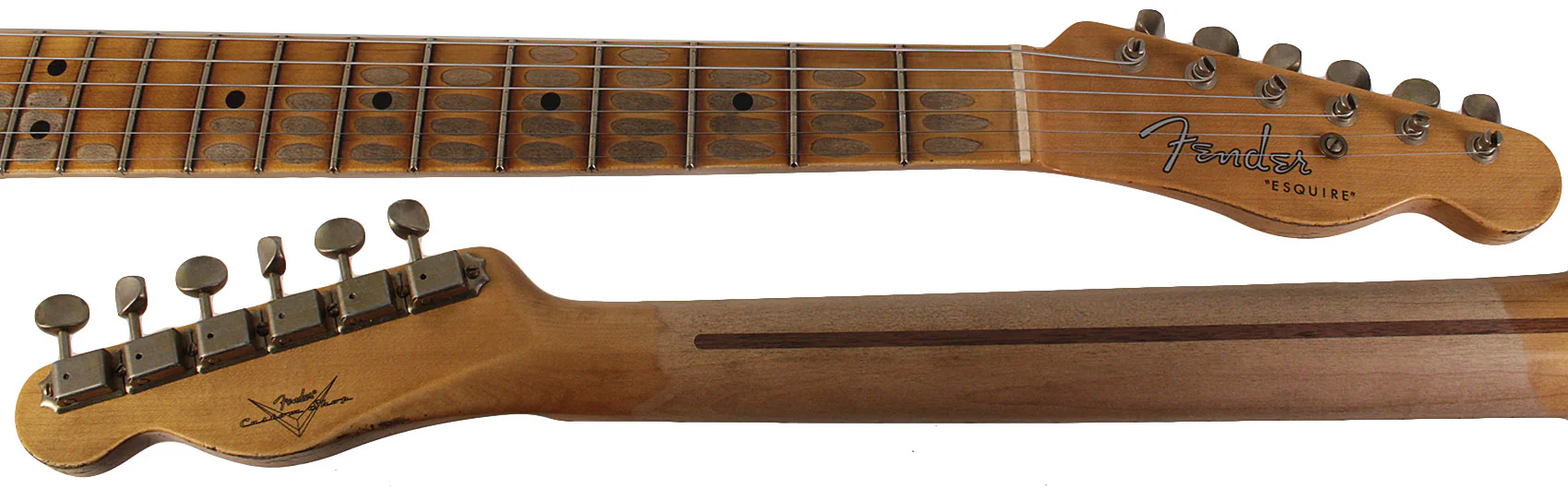 Fender Custom Shop 1950 Double Esquire, Heavy Relic, Aged Nocaster Blonde - Image 8