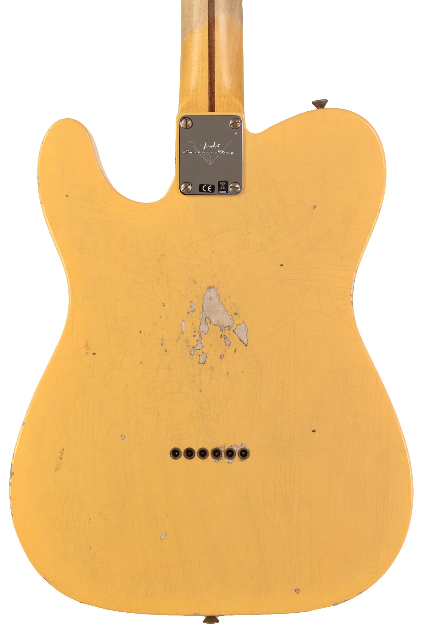 Fender Custom Shop 1950 Double Esquire, Relic, Aged Nocaster Blonde - Image 6