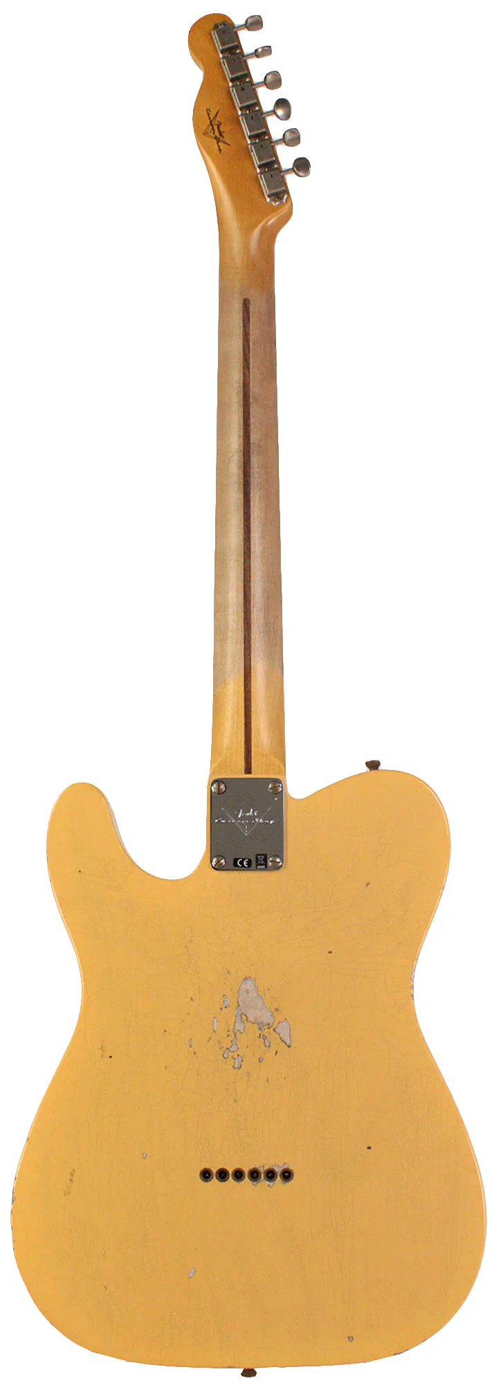 Fender Custom Shop 1950 Double Esquire, Relic, Aged Nocaster Blonde - Image 7