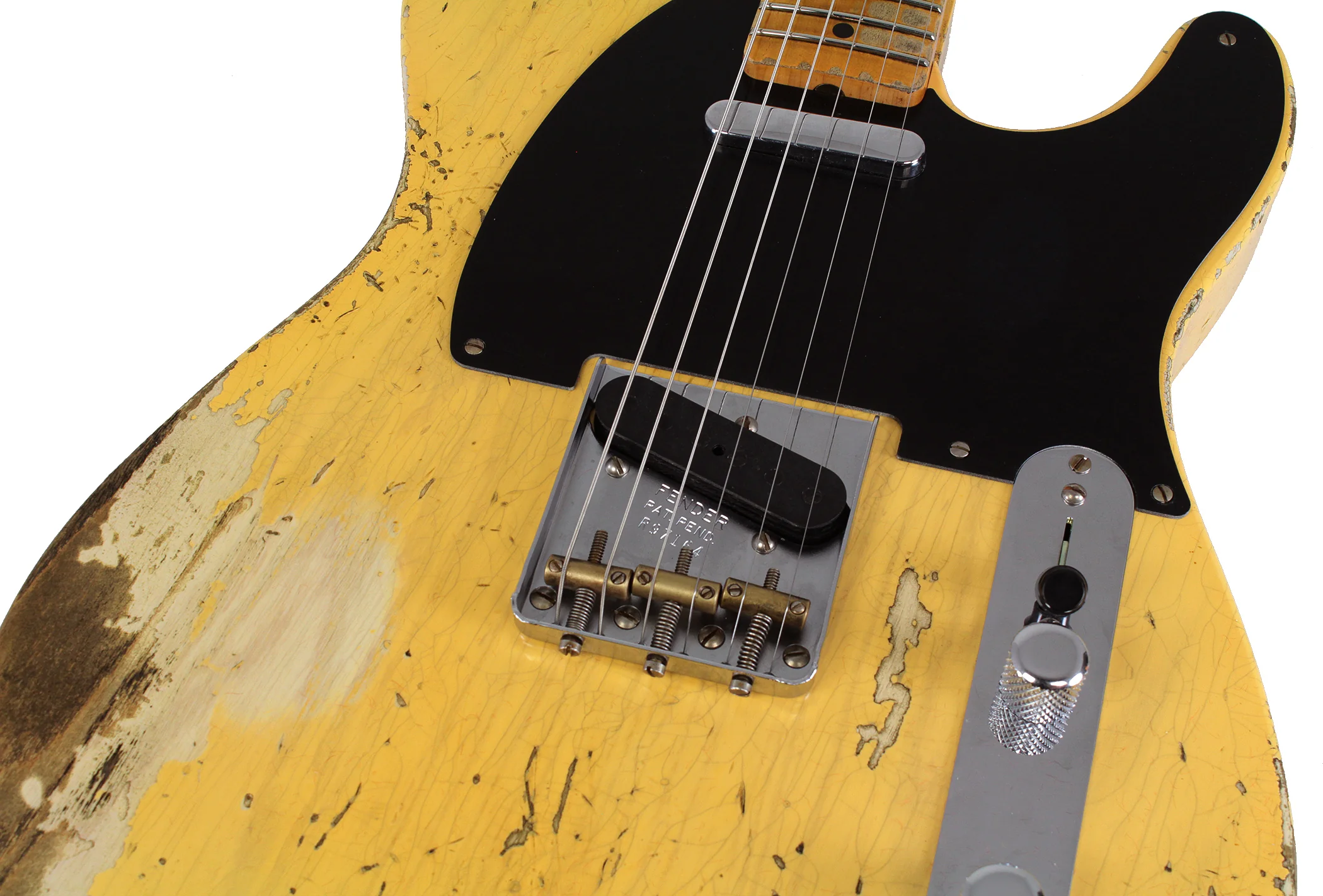Fender Custom Shop 1951 Heavy Relic Nocaster, Faded Nocaster Blonde - Image 2