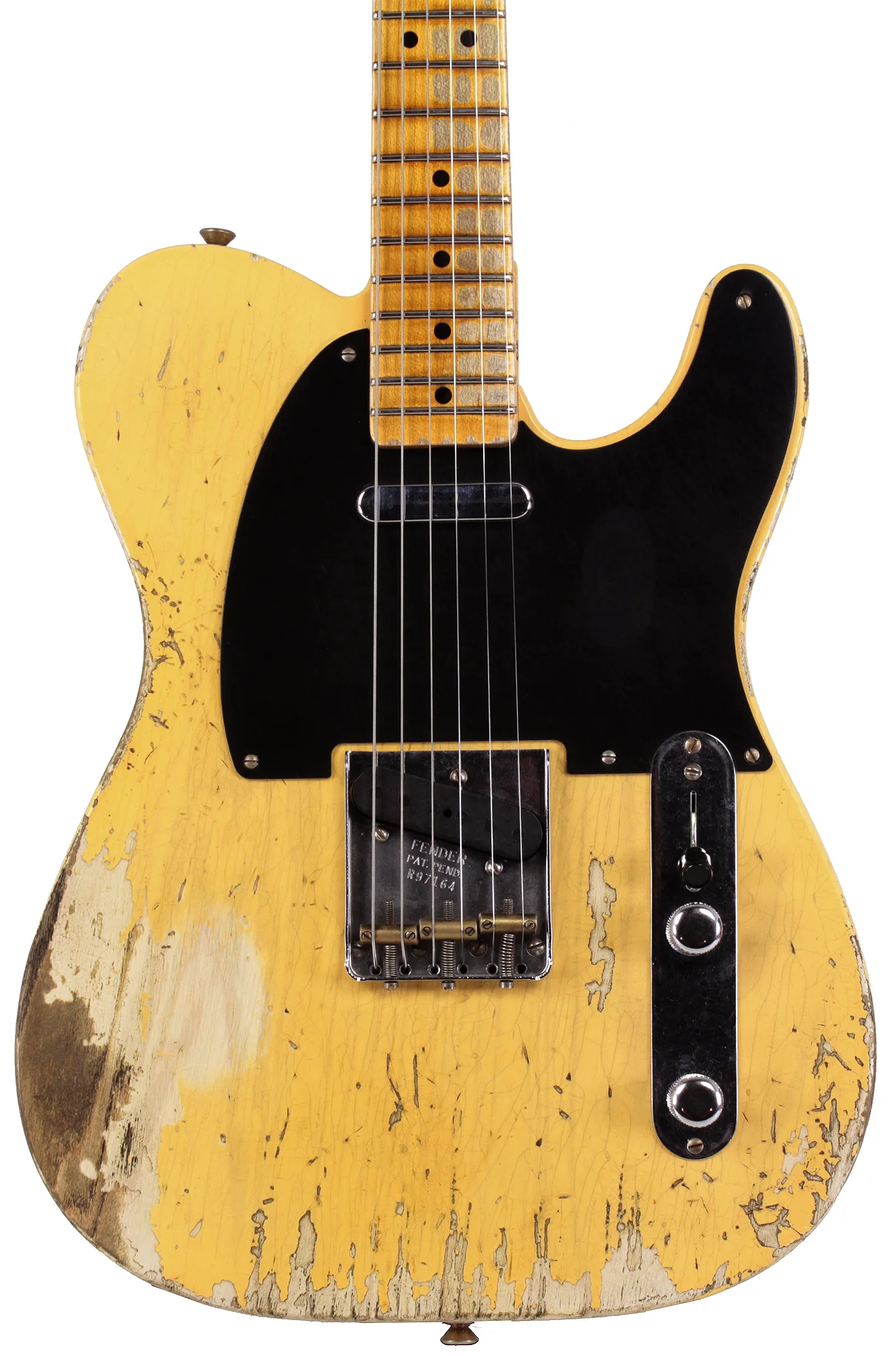 Fender Custom Shop 1951 Heavy Relic Nocaster, Faded Nocaster Blonde - Image 4