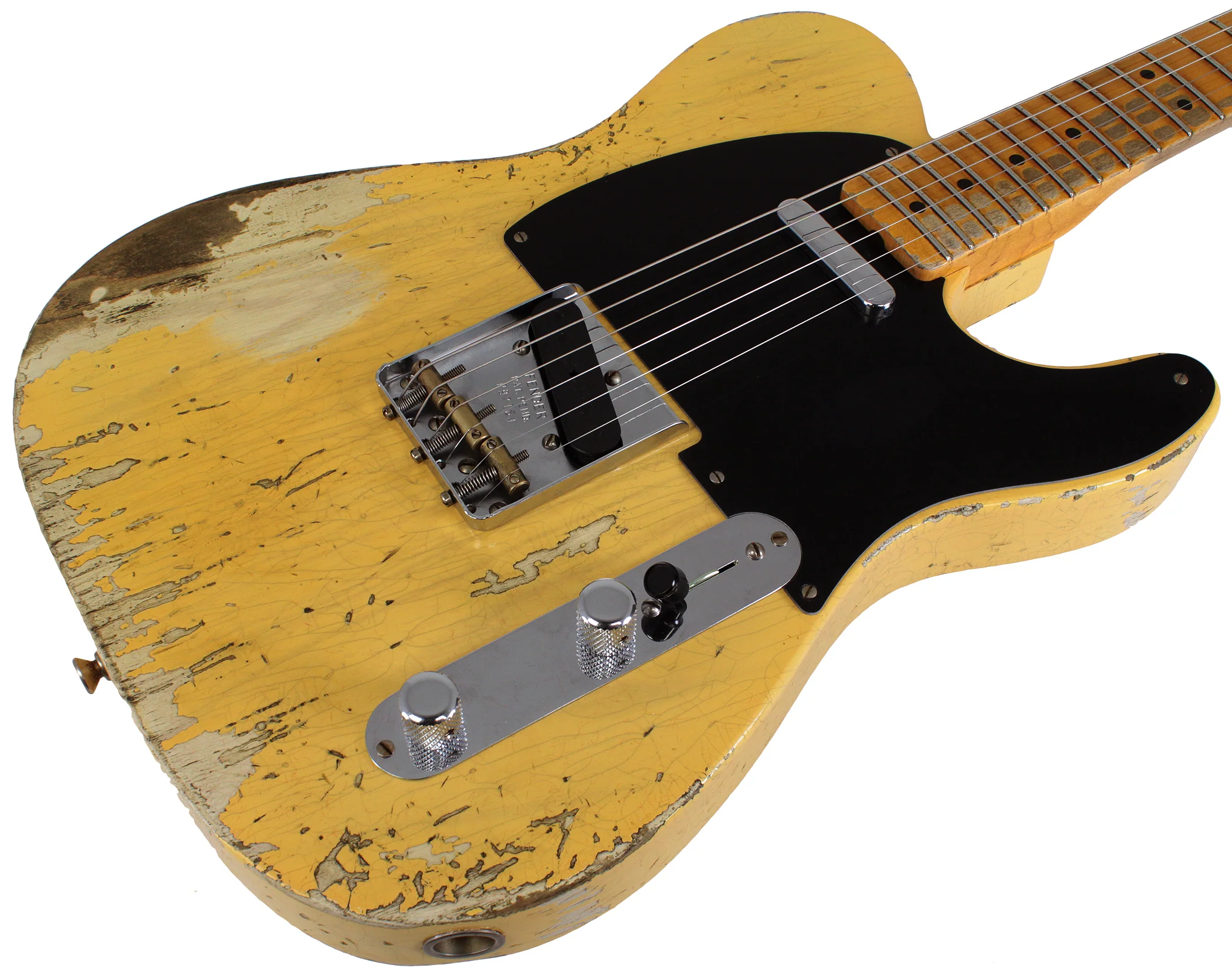 Fender Custom Shop 1951 Heavy Relic Nocaster, Faded Nocaster Blonde - Image 7