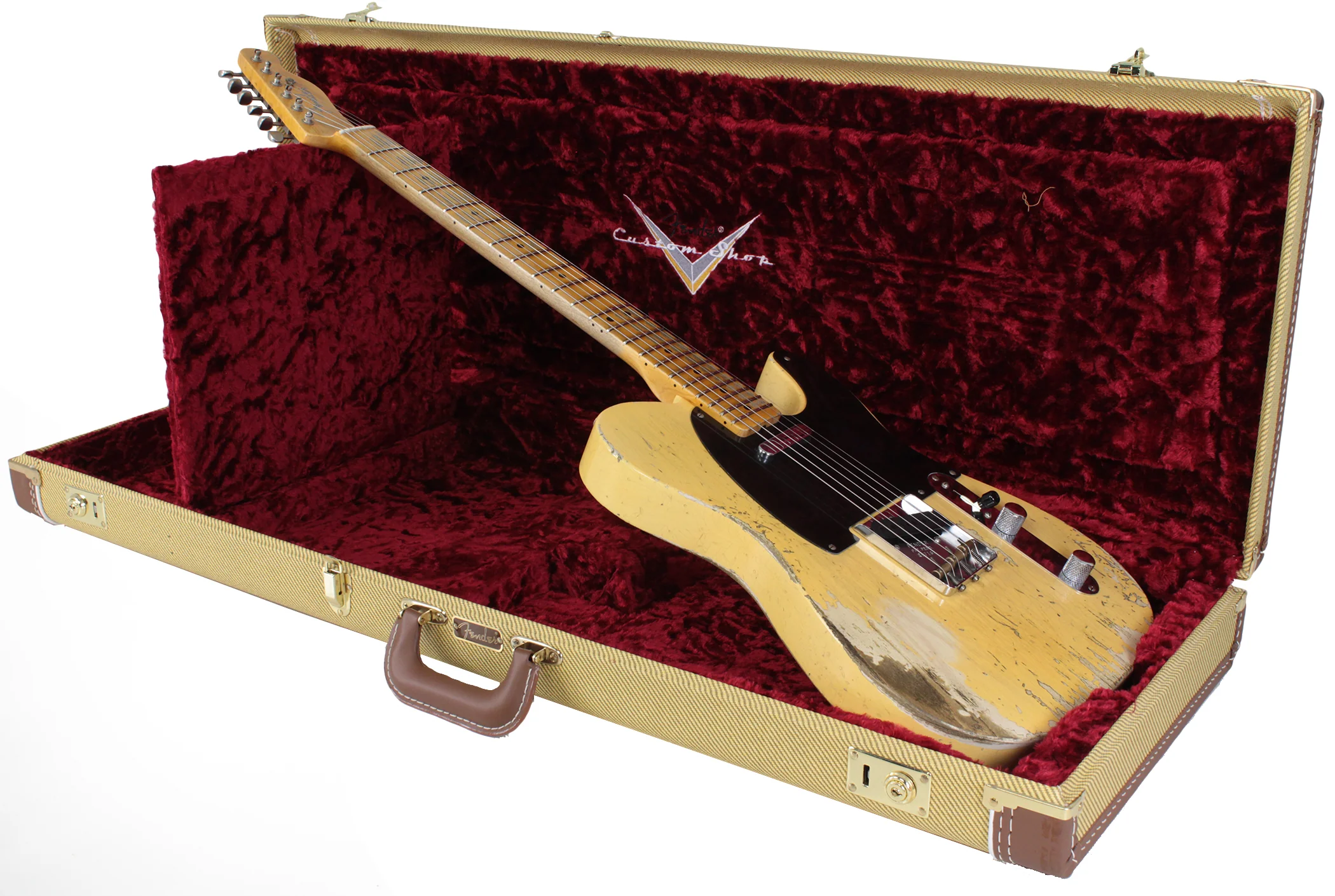 Fender Custom Shop 1951 Heavy Relic Nocaster, Faded Nocaster Blonde - Image 8