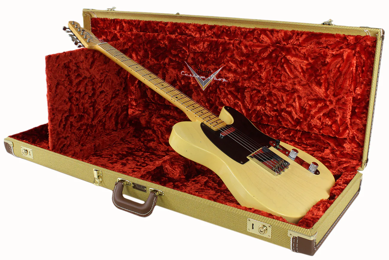 Fender Custom Shop 1951 Journeyman Nocaster - Faded Nocaster Blonde  - NAMM - Image 9