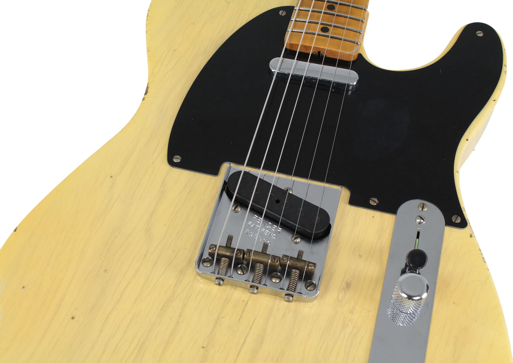 Fender Custom Shop 1951 Relic Nocaster - Faded Nocaster Blonde - Image 3