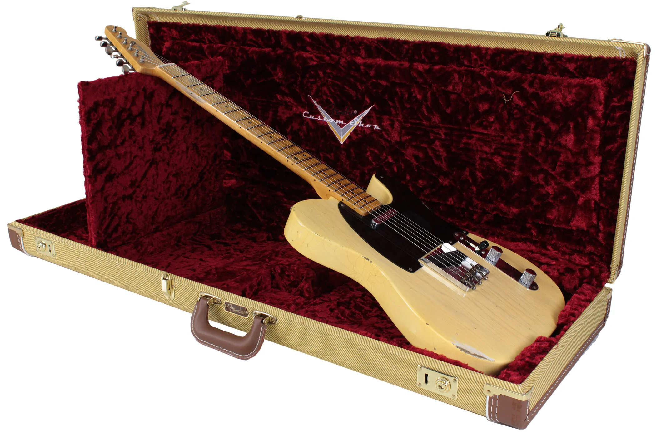 Fender Custom Shop 1951 Relic Nocaster - Faded Nocaster Blonde - Image 9