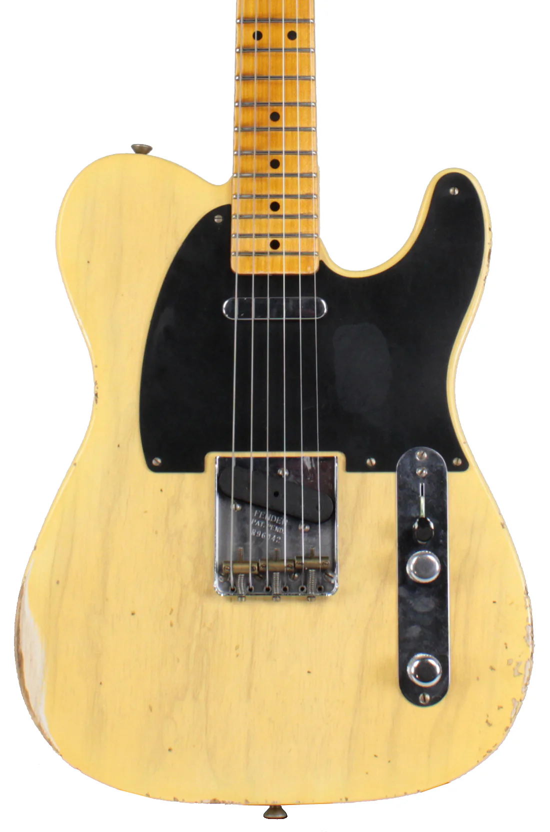 Fender Custom Shop 1951 Relic Nocaster - Faded Nocaster Blonde - Image 5