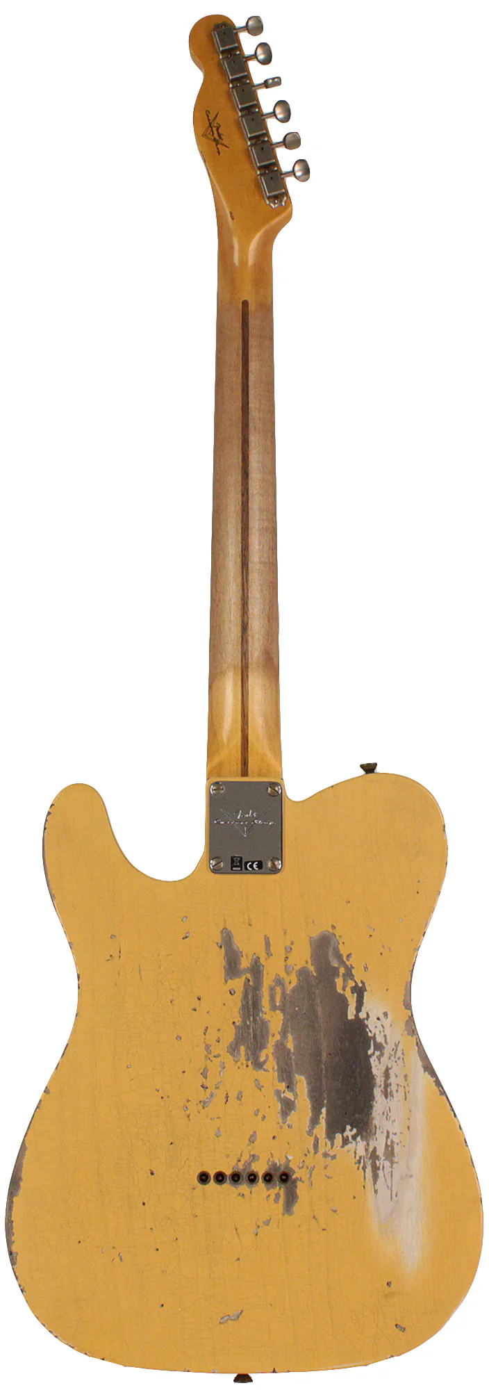 Fender Custom Shop 1952 Heavy Relic Telecaster, Aged Nocaster Blonde - Image 7