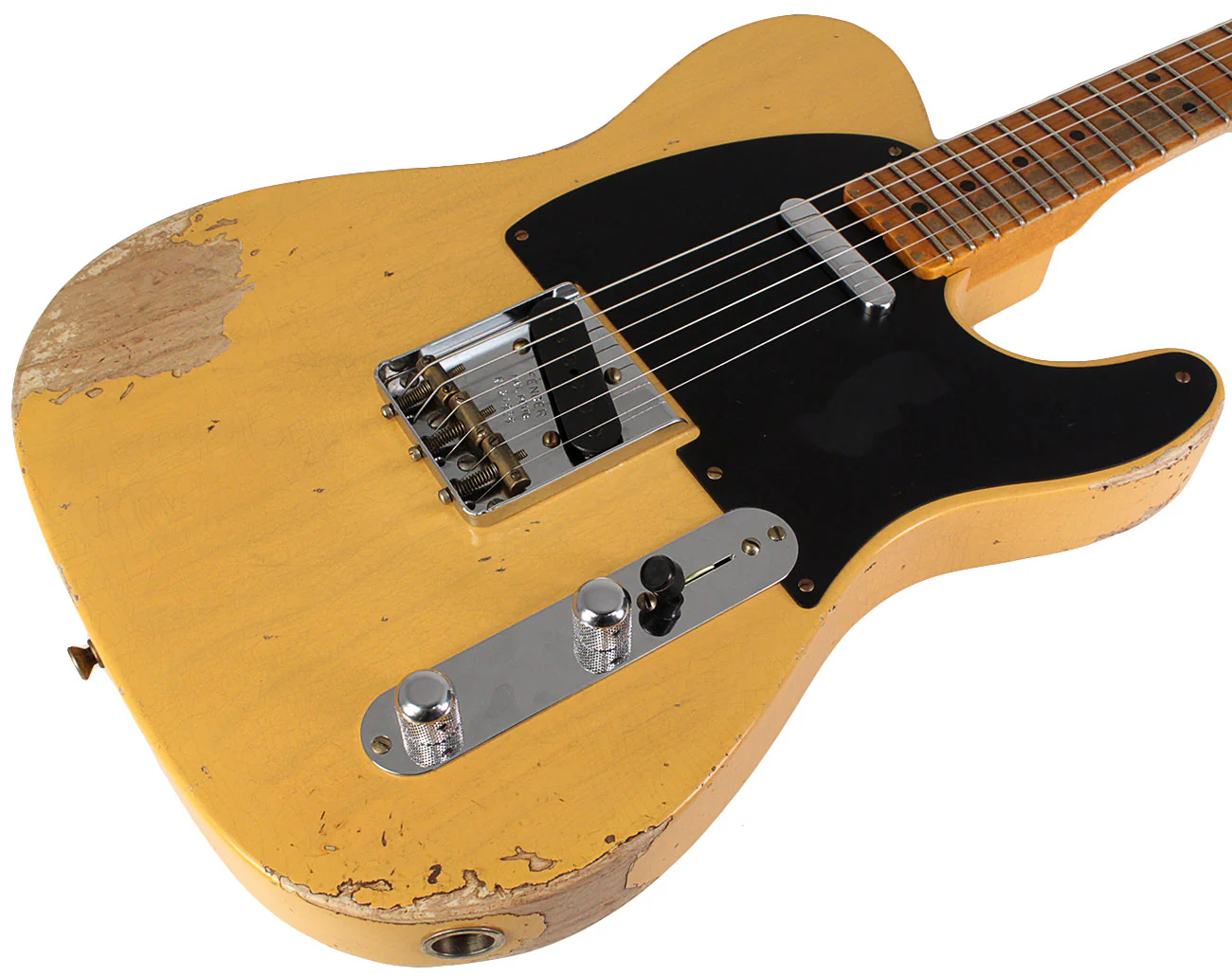 Fender Custom Shop 1952 Heavy Relic Telecaster, Aged Nocaster Blonde - Image 2