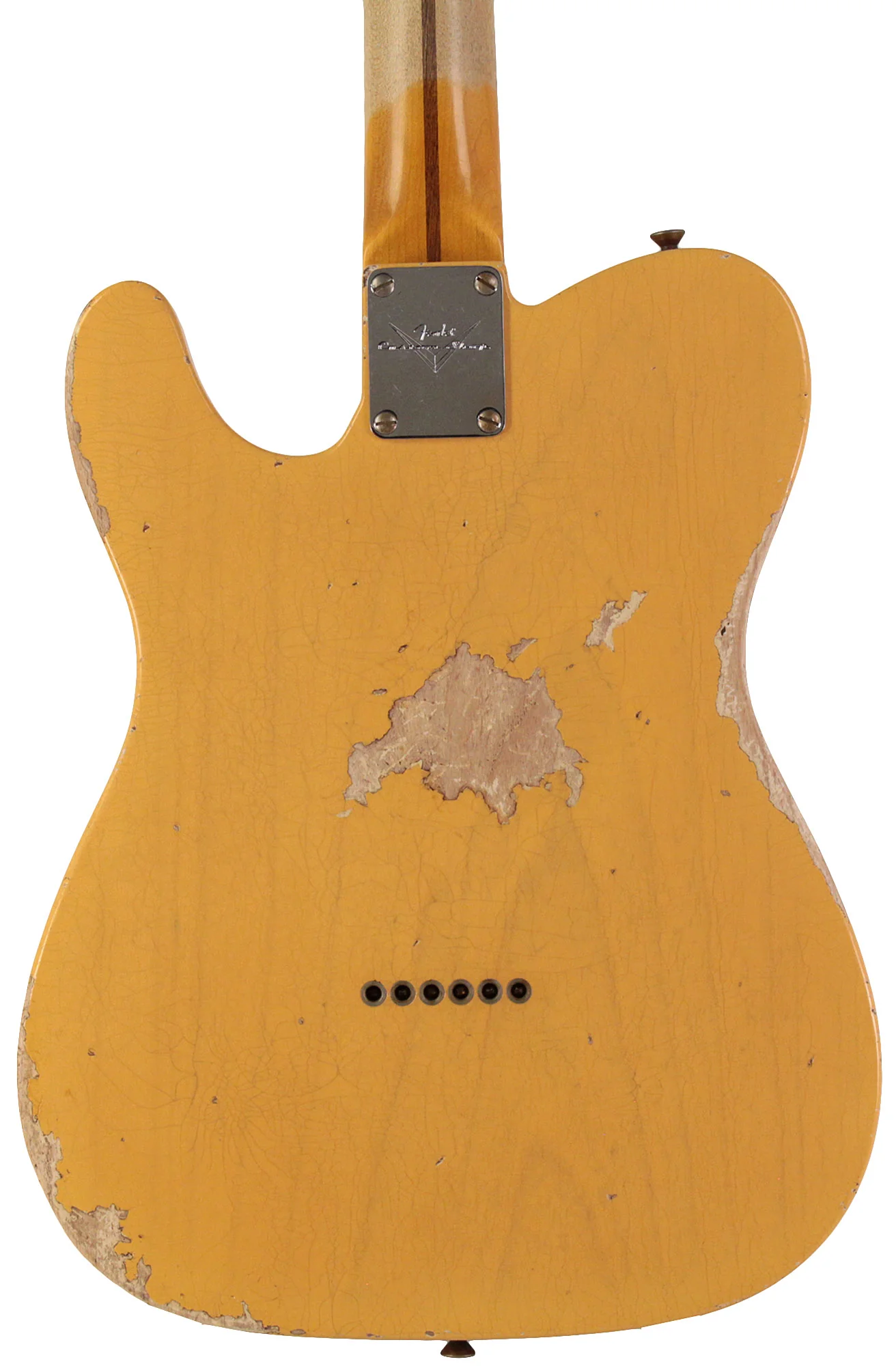 Fender Custom Shop 1952 Heavy Relic Telecaster, Aged Nocaster Blonde - Image 7