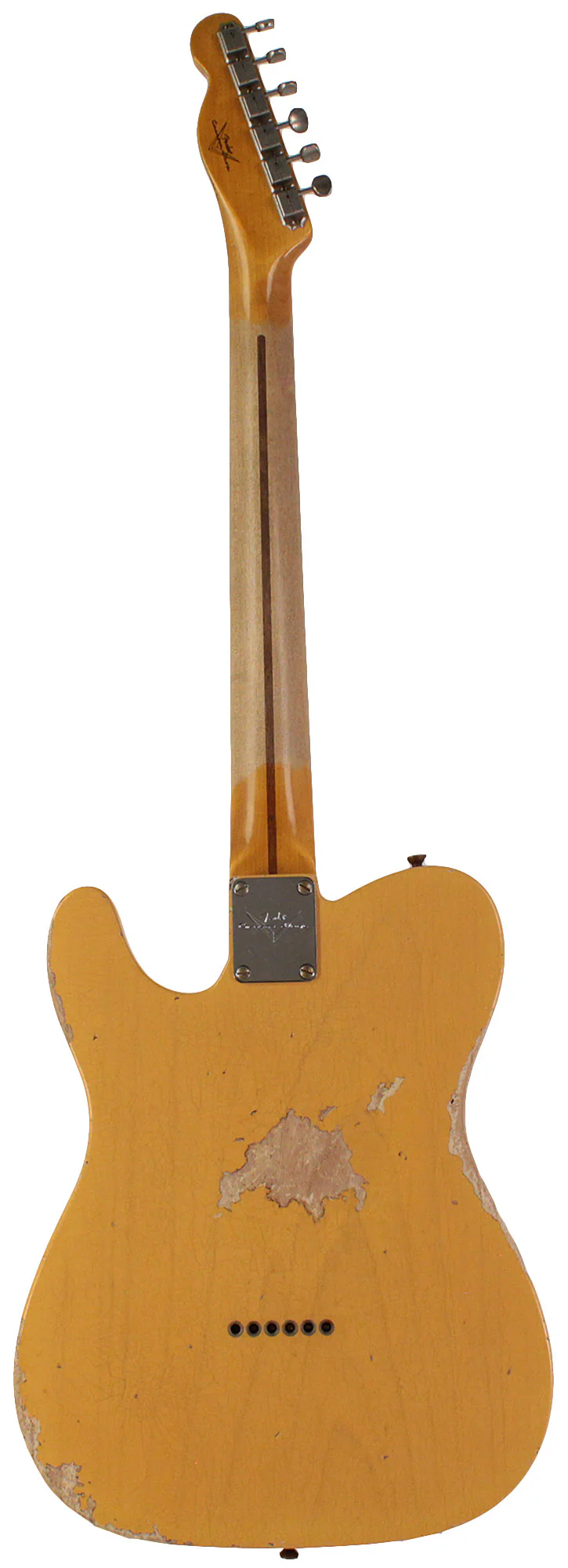 Fender Custom Shop 1952 Heavy Relic Telecaster, Aged Nocaster Blonde - Image 8