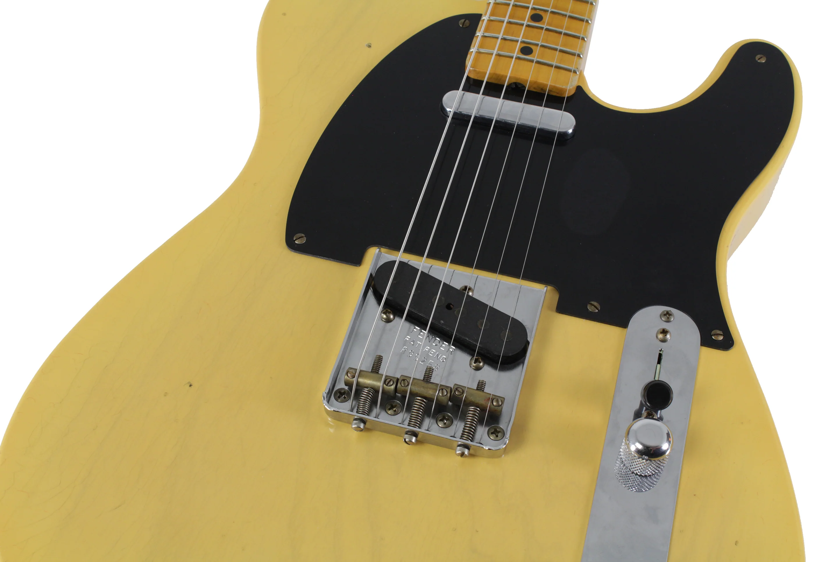 Fender Custom Shop 1952 Telecaster, Journeyman Relic, Aged Nocaster Blonde - Image 3