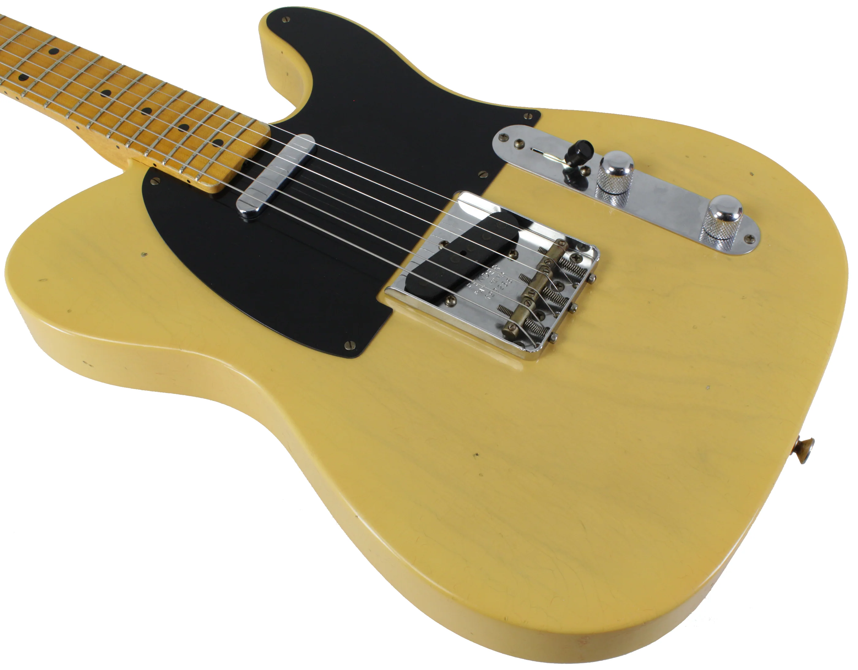 Fender Custom Shop 1952 Telecaster, Journeyman Relic, Aged Nocaster Blonde - Image 4