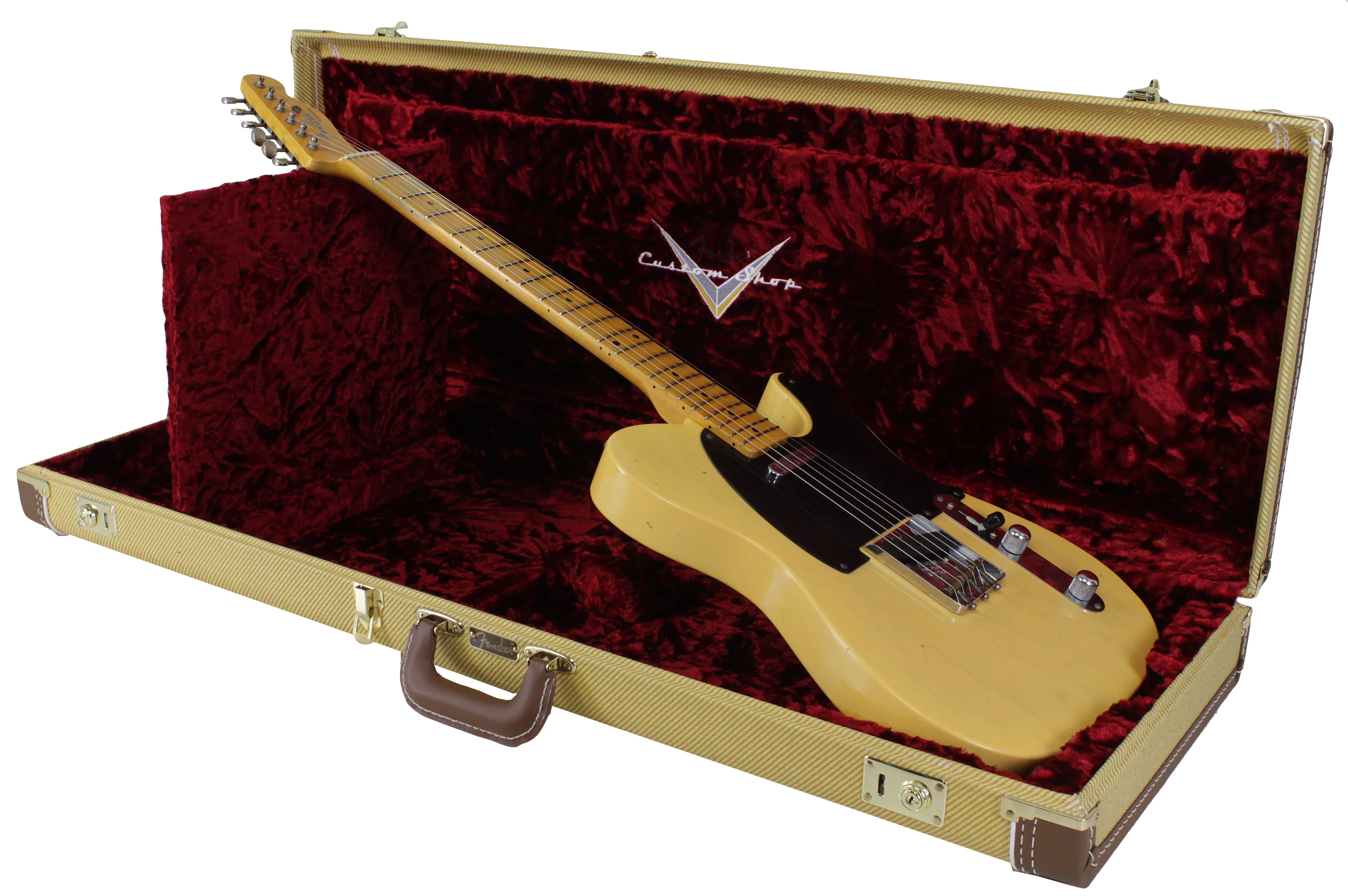 Fender Custom Shop 1952 Telecaster, Journeyman Relic, Aged Nocaster Blonde - Image 9