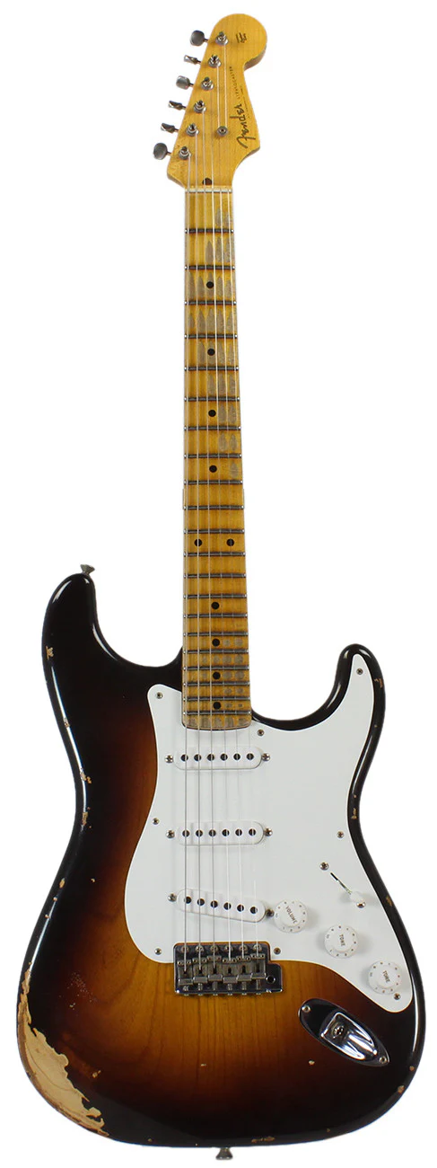Fender Custom Shop 1955 Heavy Relic Stratocaster - Wide Fade 2-Tone Sunburst