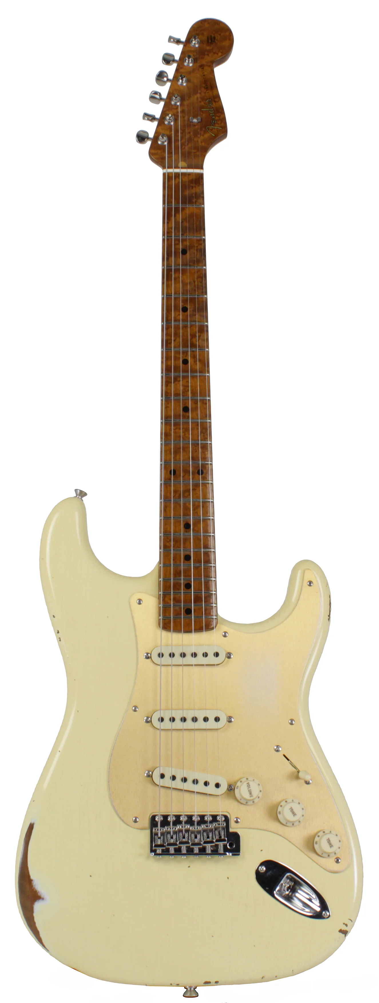 Fender Custom Shop 1956 Relic Roasted Strat, Aged Vintage White