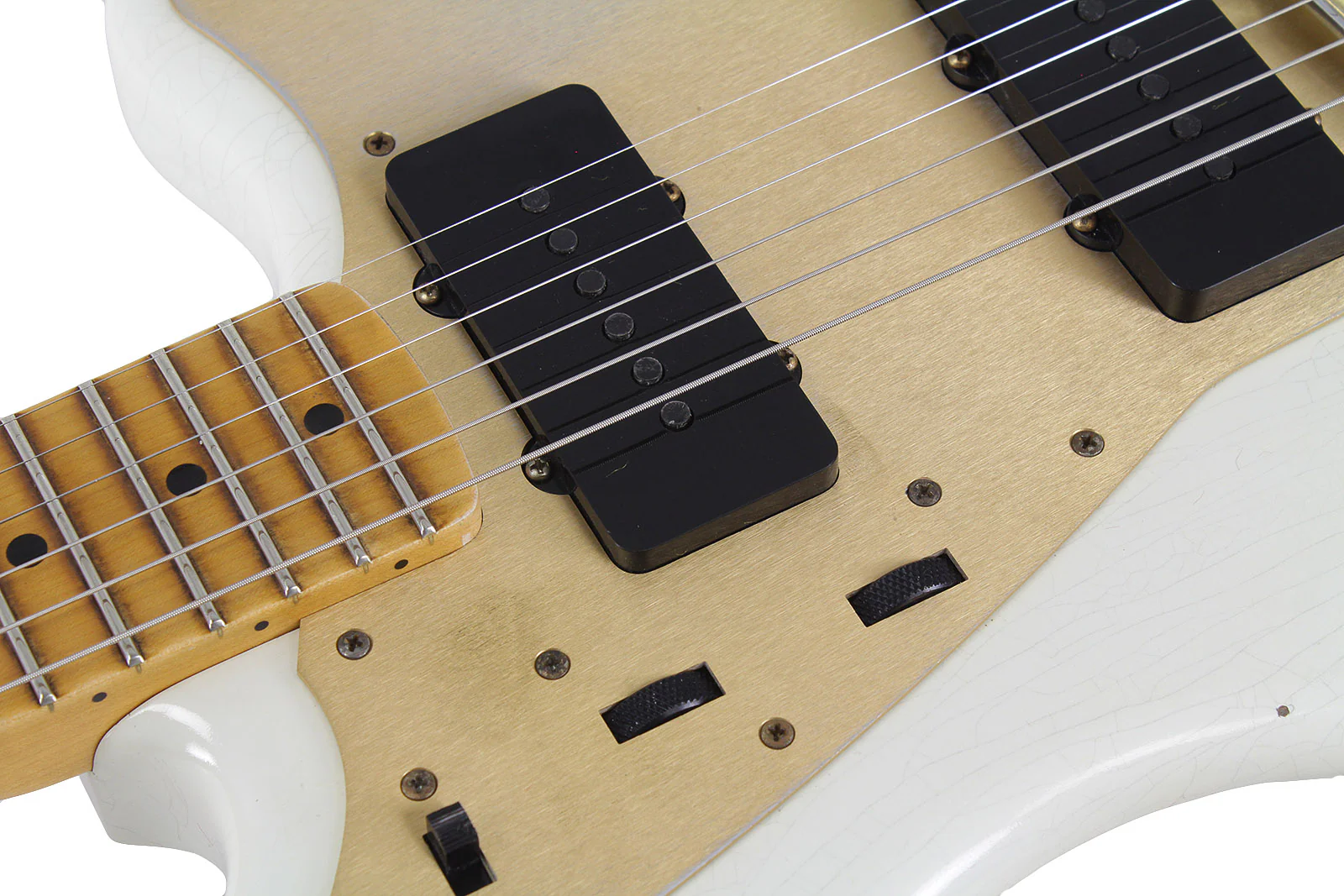 Fender Custom Shop 1958 Journeyman Relic Jazzmaster - Aged Olympic White - Image 5