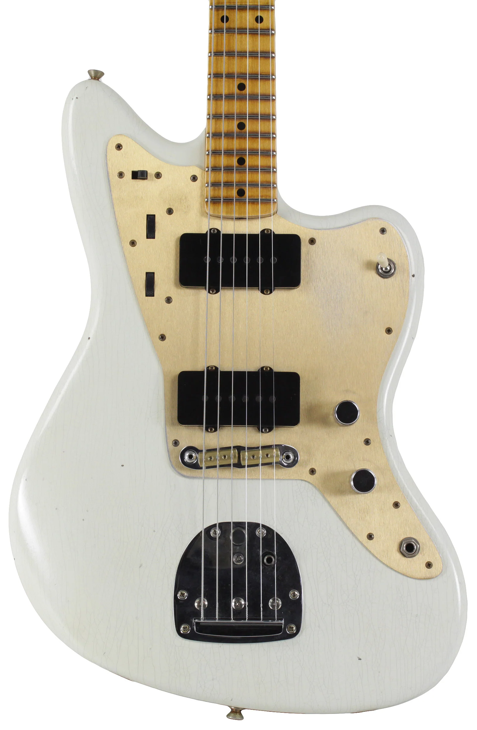 Fender Custom Shop 1958 Journeyman Relic Jazzmaster - Aged Olympic White - Image 7