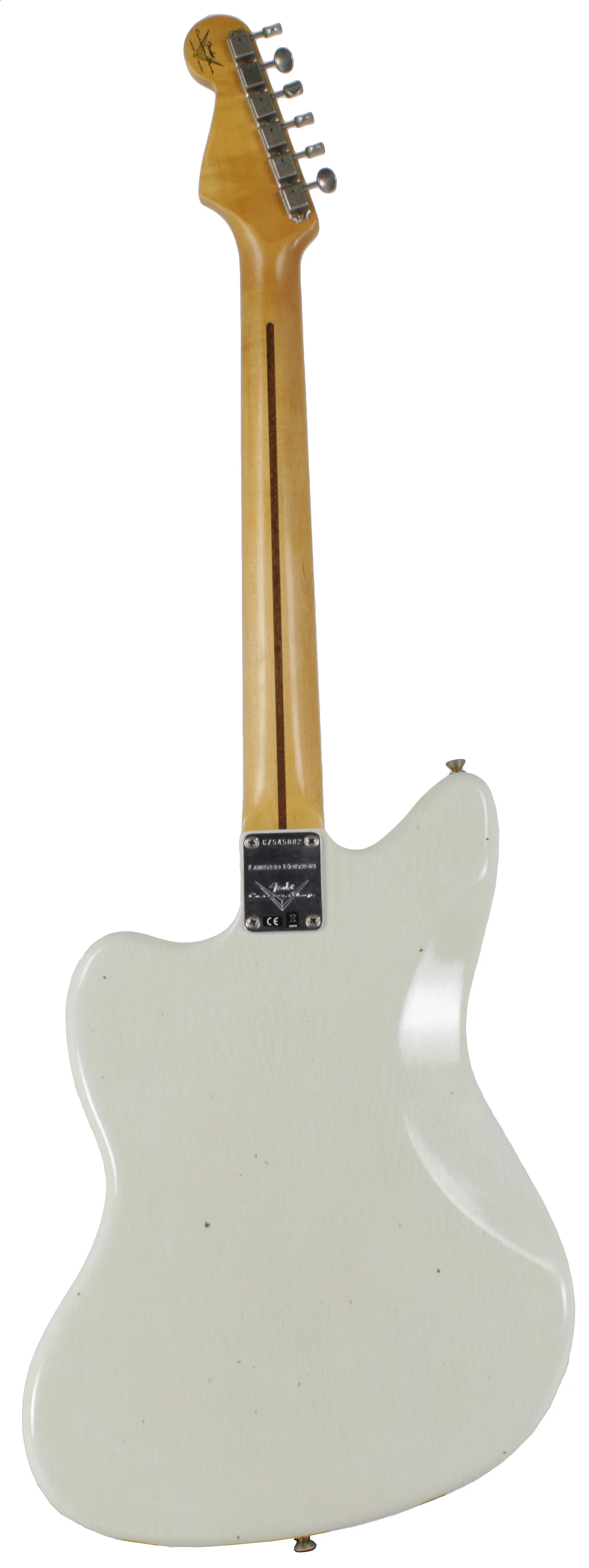 Fender Custom Shop 1958 Journeyman Relic Jazzmaster - Aged Olympic White - Image 9