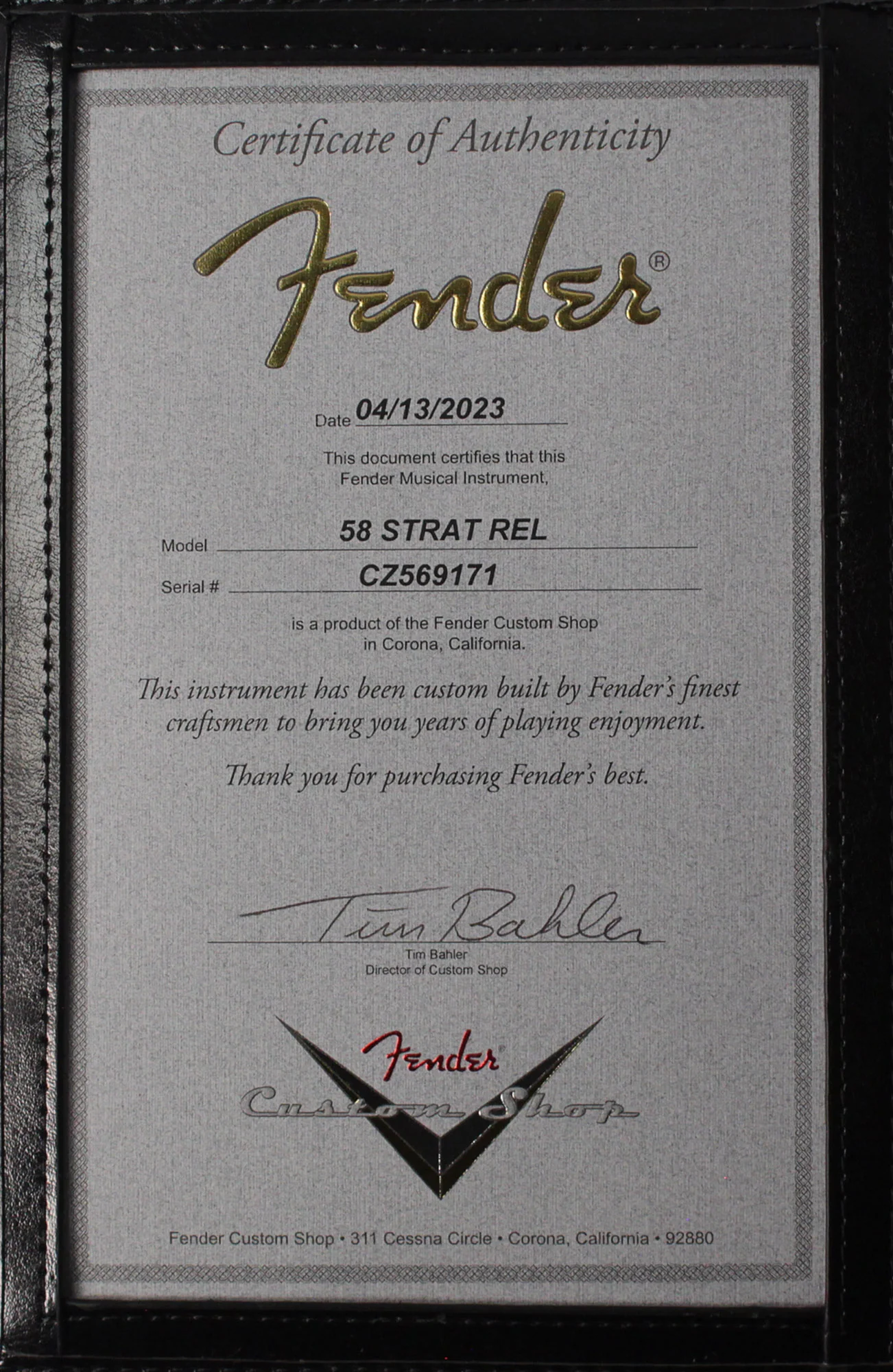 Fender Custom Shop 1958 Strat, Relic, Natural Blonde - Image 9