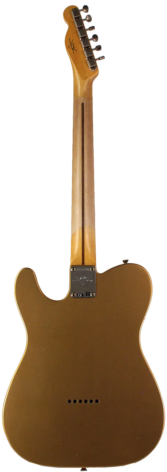 Fender Custom Shop 1958 Telecaster, Journeyman Relic, Aged HLE Gold - Image 7