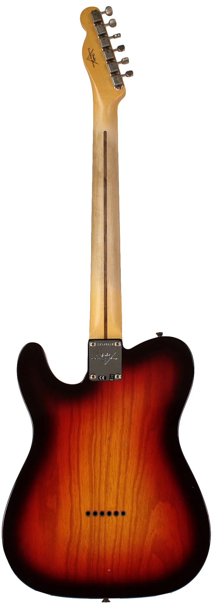 Fender Custom Shop 1958 Telecaster, Journeyman Relic, Wide Fade 3-Color Burst - Image 7