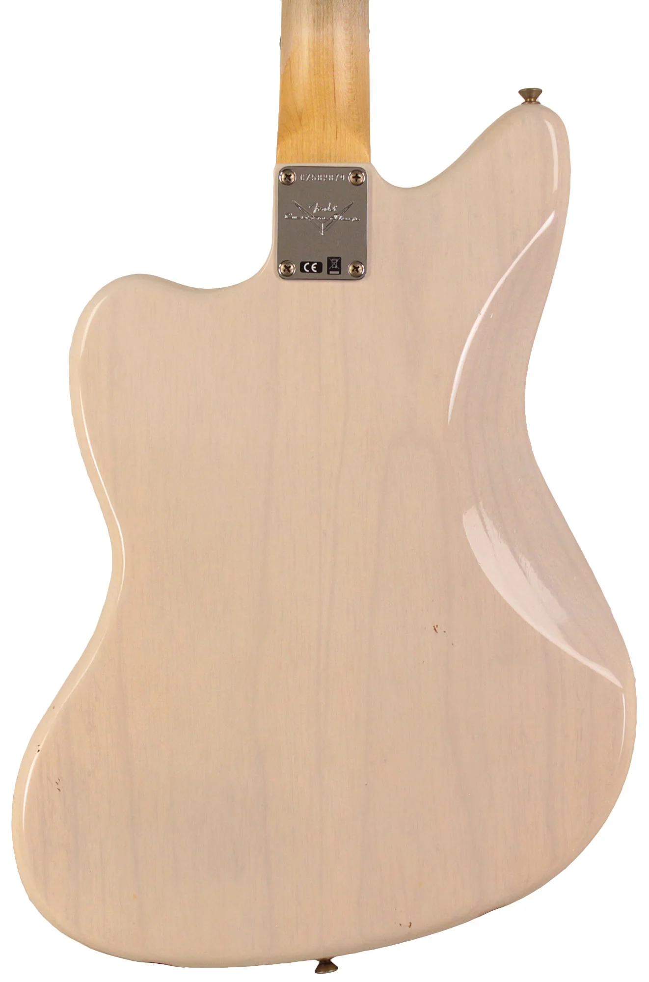 Fender Custom Shop 1959 250K Jazzmaster Guitar, Journeyman Relic, Aged White Blonde - Image 6