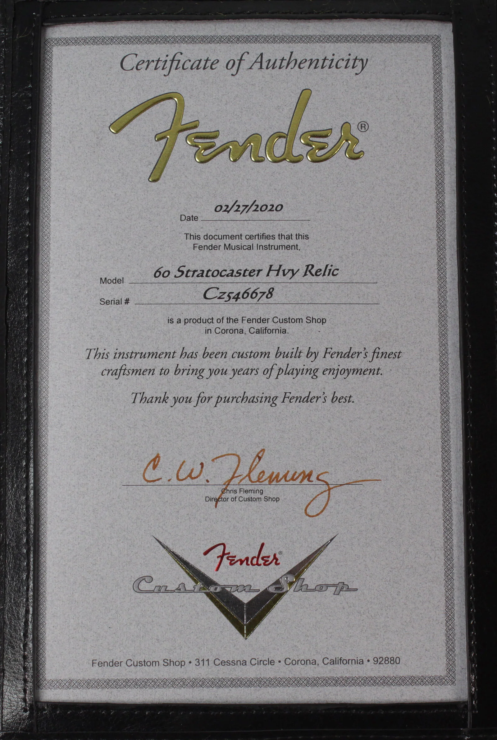 Fender Custom Shop 1960 Relic Stratocaster, Aged Olympic White - Image 7