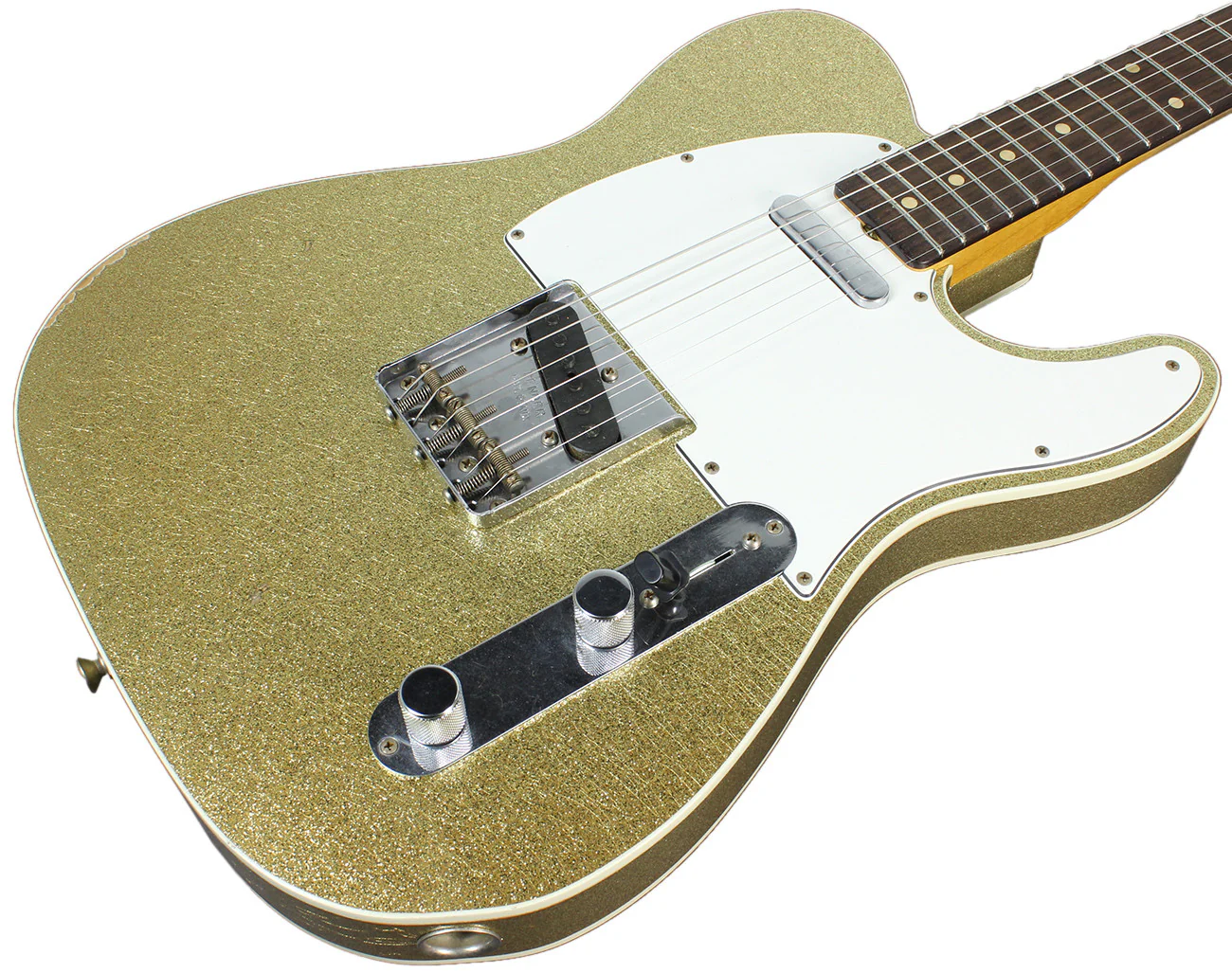 Fender Custom Shop 1960 Relic Tele Custom - Gold Sparkle - NAMM
