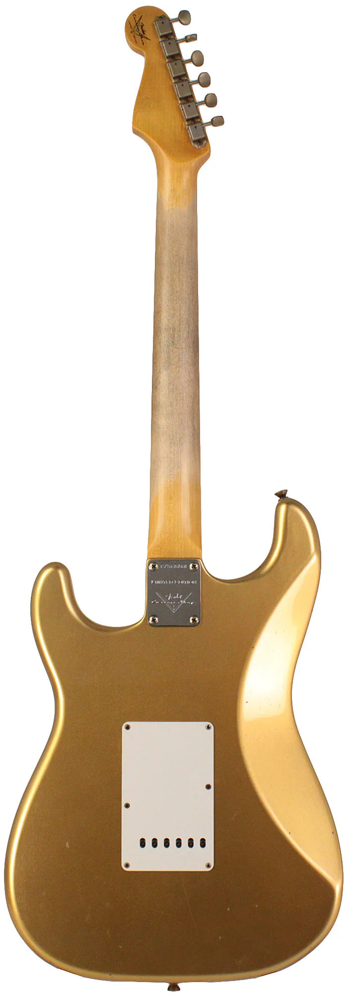 Fender Custom Shop 1960 Stratocaster, Journeyman Relic, Aged Aztec Gold - Image 7