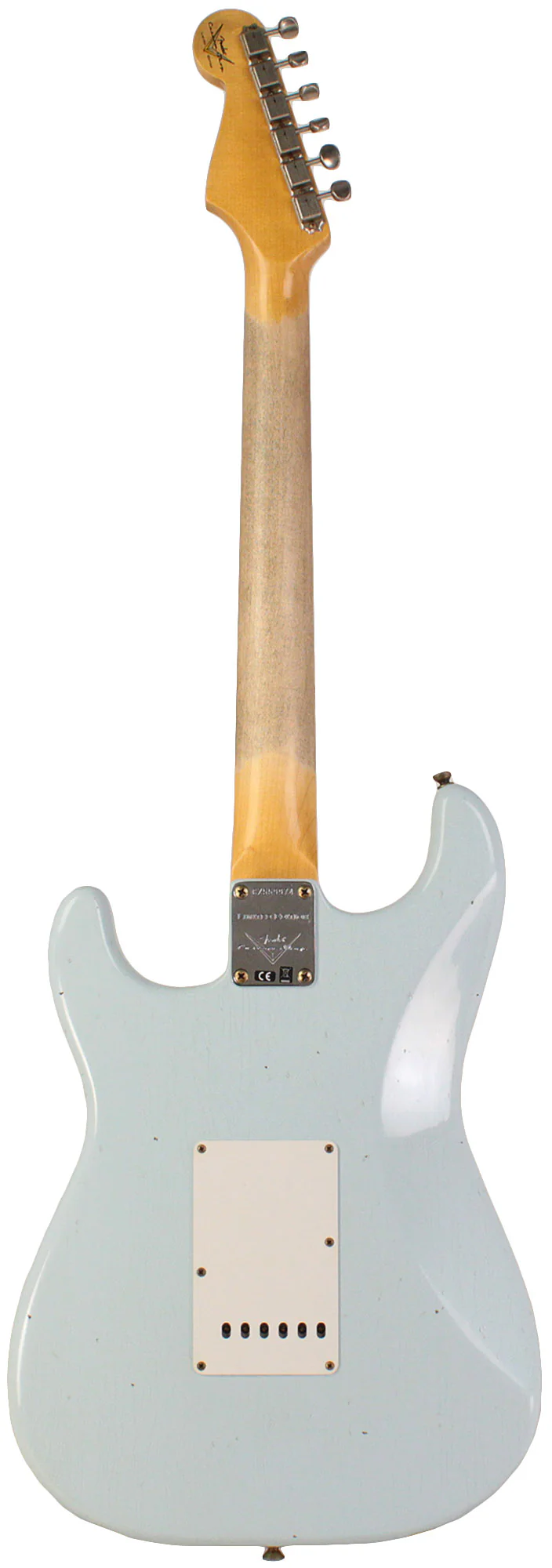 Fender Custom Shop 1960 Stratocaster, Journeyman Relic, Super Faded Aged Sonic Blue - Image 7