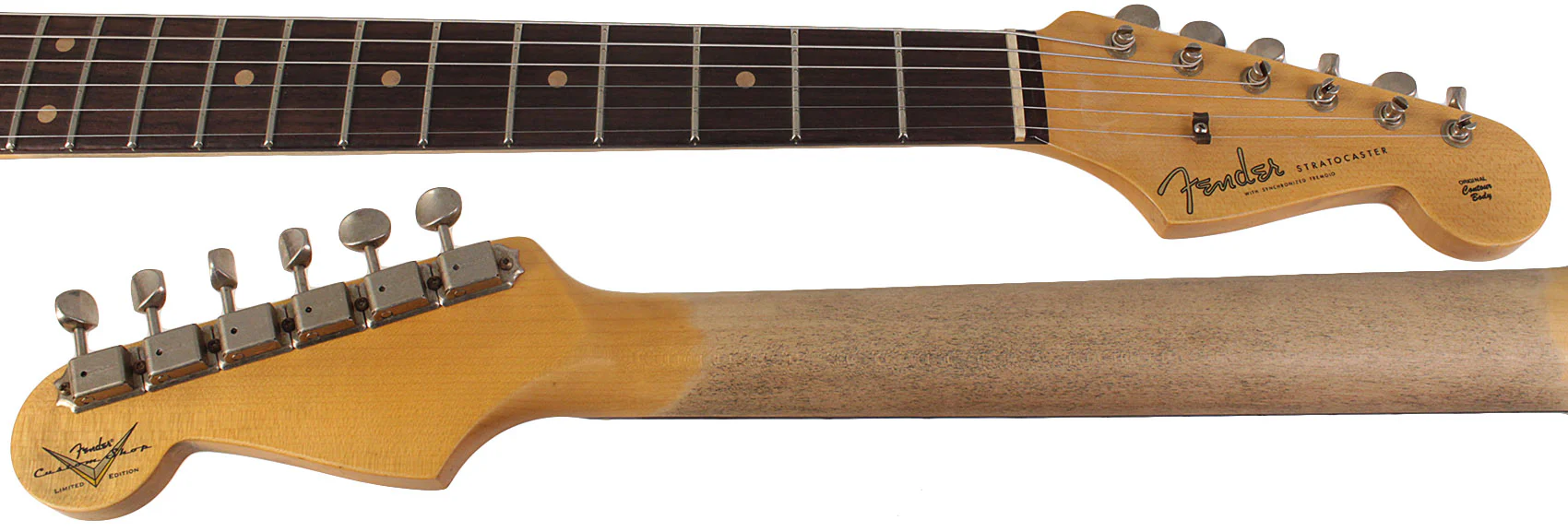 Fender Custom Shop 1960 Stratocaster, Journeyman Relic, Super Faded Aged Sonic Blue - Image 8