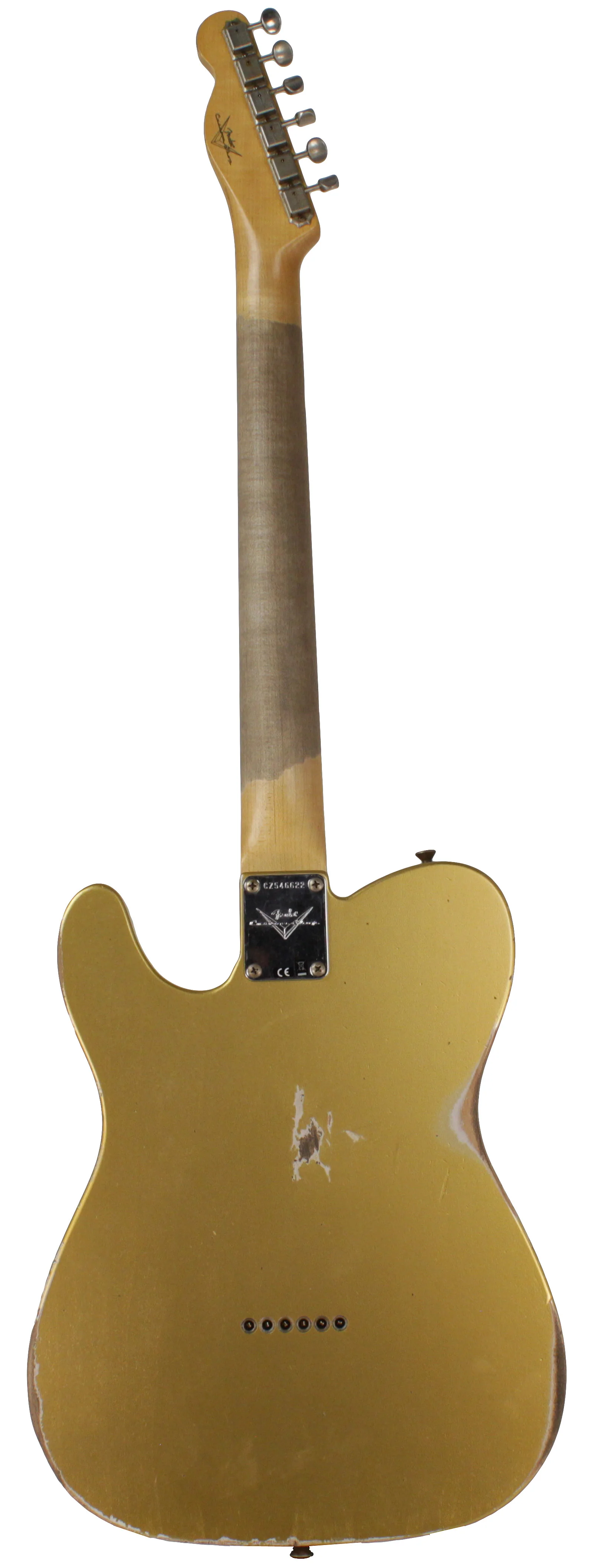 Fender Custom Shop 1961 Relic Telecaster, Aged Aztec Gold - Image 6