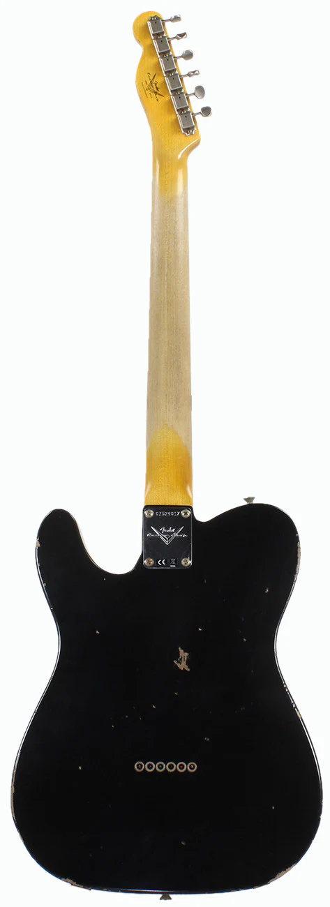 Fender Custom Shop 1961 Relic Telecaster - Aged Black - Image 5