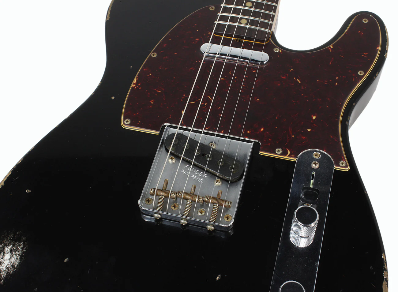 Fender Custom Shop 1961 Relic Telecaster - Aged Black - Image 7