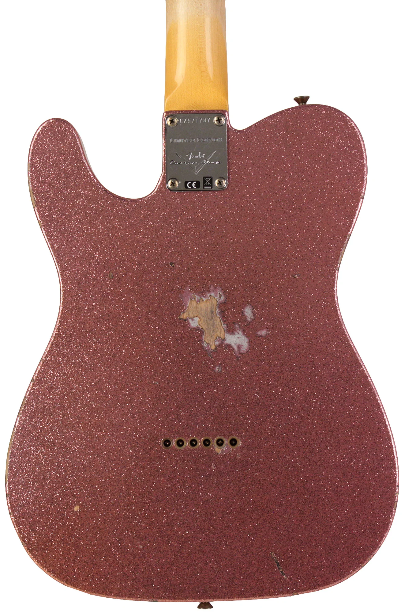Fender Custom Shop Limited 1961 Telecaster, Relic, Aged Champagne Sparkle - Image 6