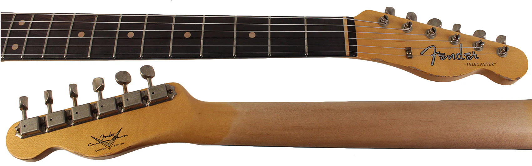 Fender Custom Shop Limited 1961 Telecaster, Relic, Aged Champagne Sparkle - Image 8