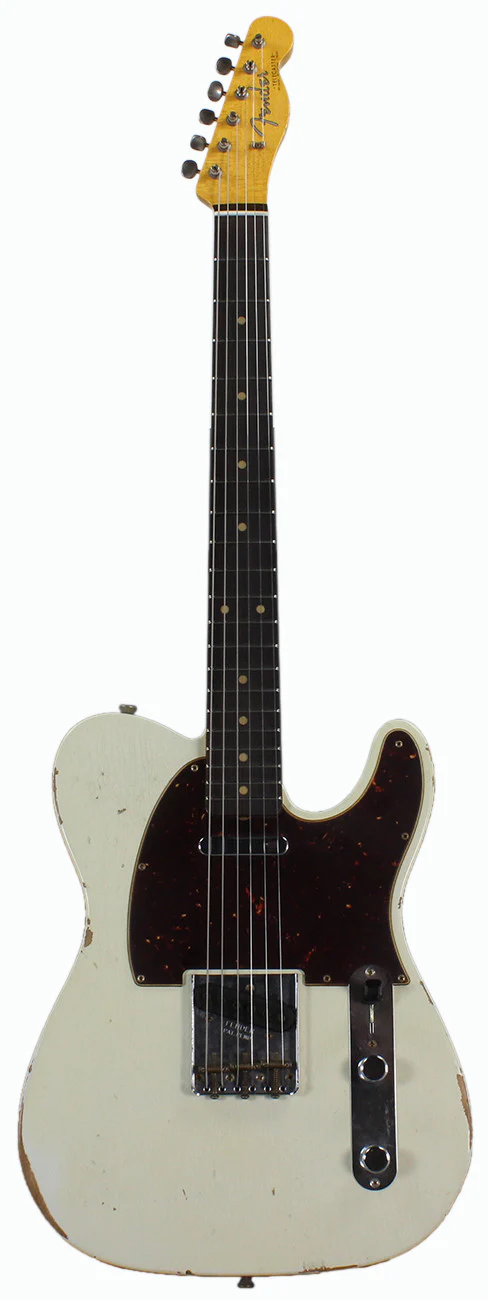 Fender Custom Shop 1961 Relic Telecaster - Aged Olympic White - Image 2