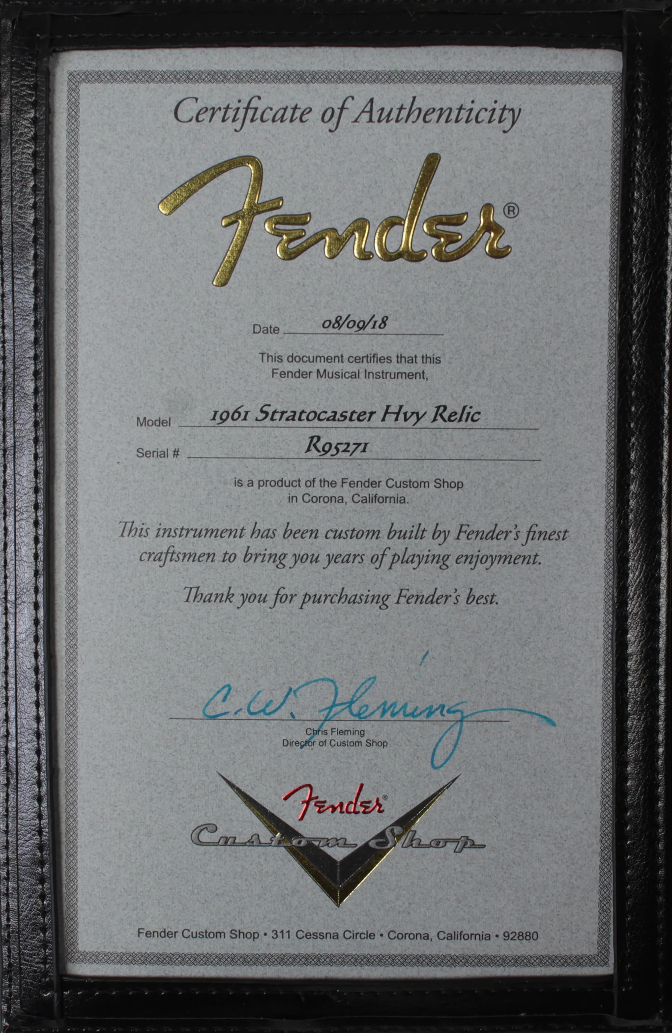 Fender Custom Shop 1961 Stratocaster - Aged Olympic White o/ 3TS - Special Run - Image 12